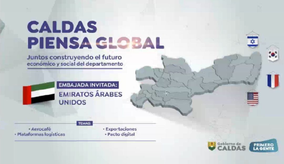 Caldas busca recursos internacionales 