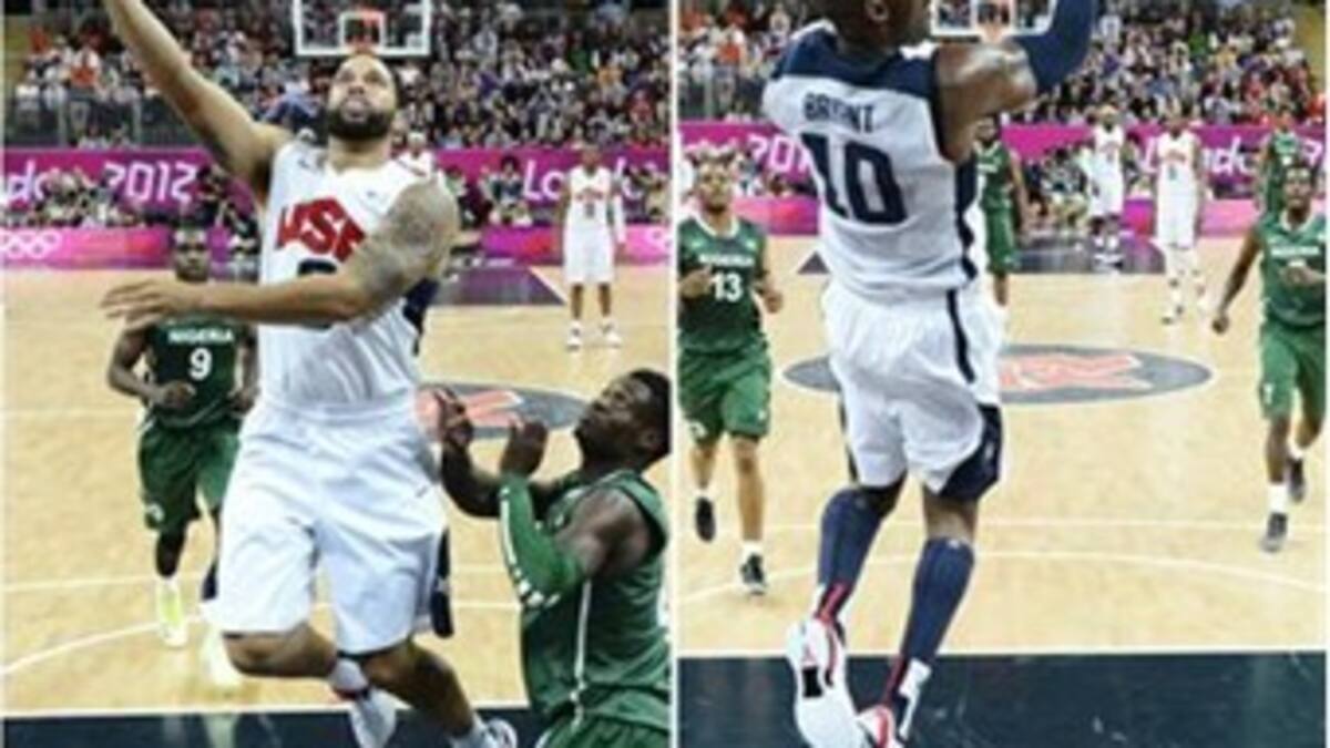 Nuevo récord del Dream Team en aplastante victoria sobre Nigeria