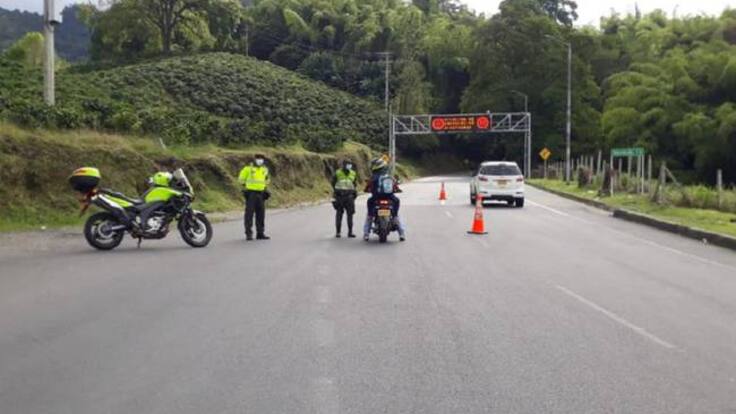 Mayor Mauricio Díaz, comandante Policía de carreteras del Quindío