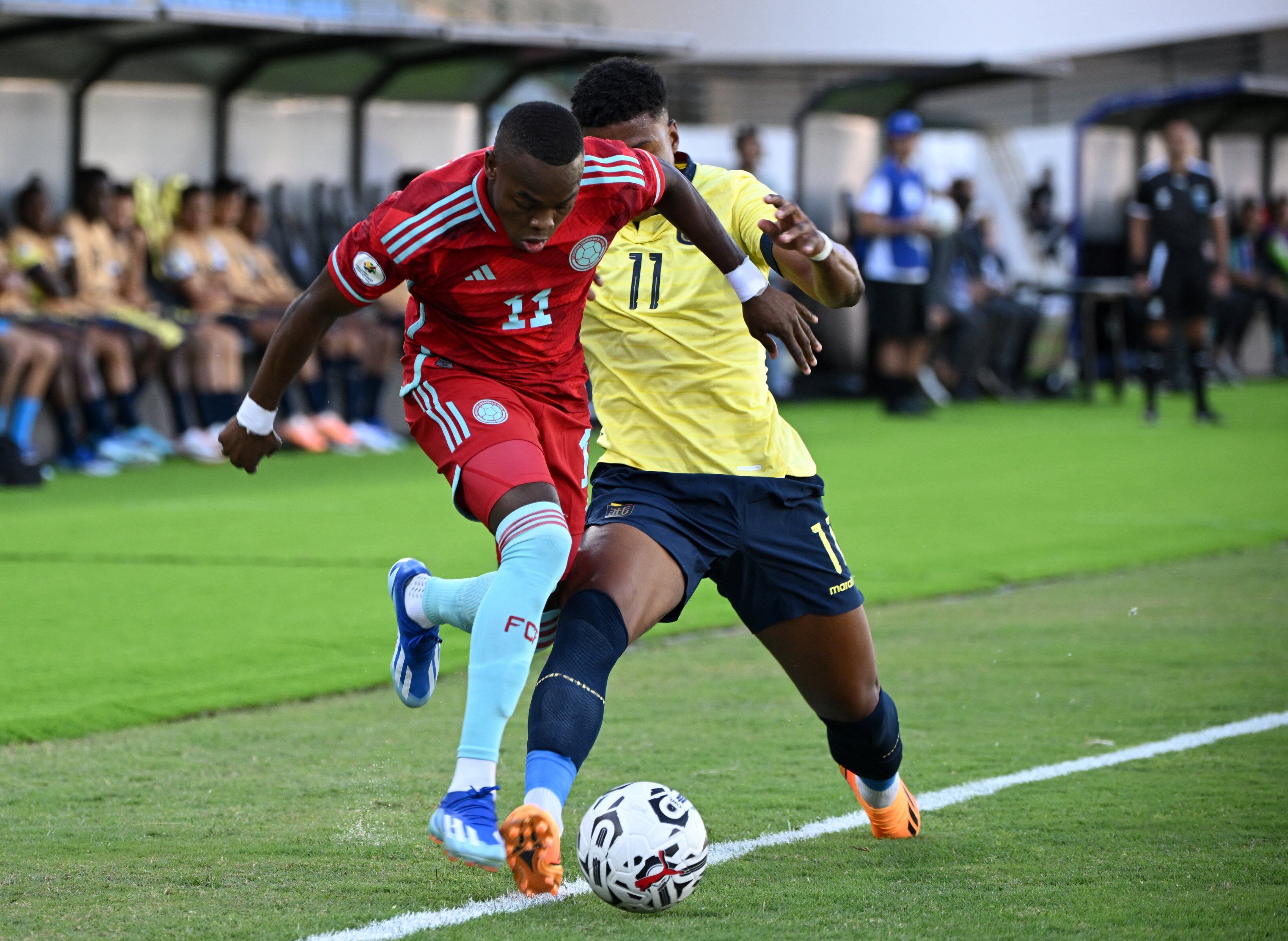 Colombia cae y va en números rojos en el Preolímpico de Venezuela / Foto: Conmebol