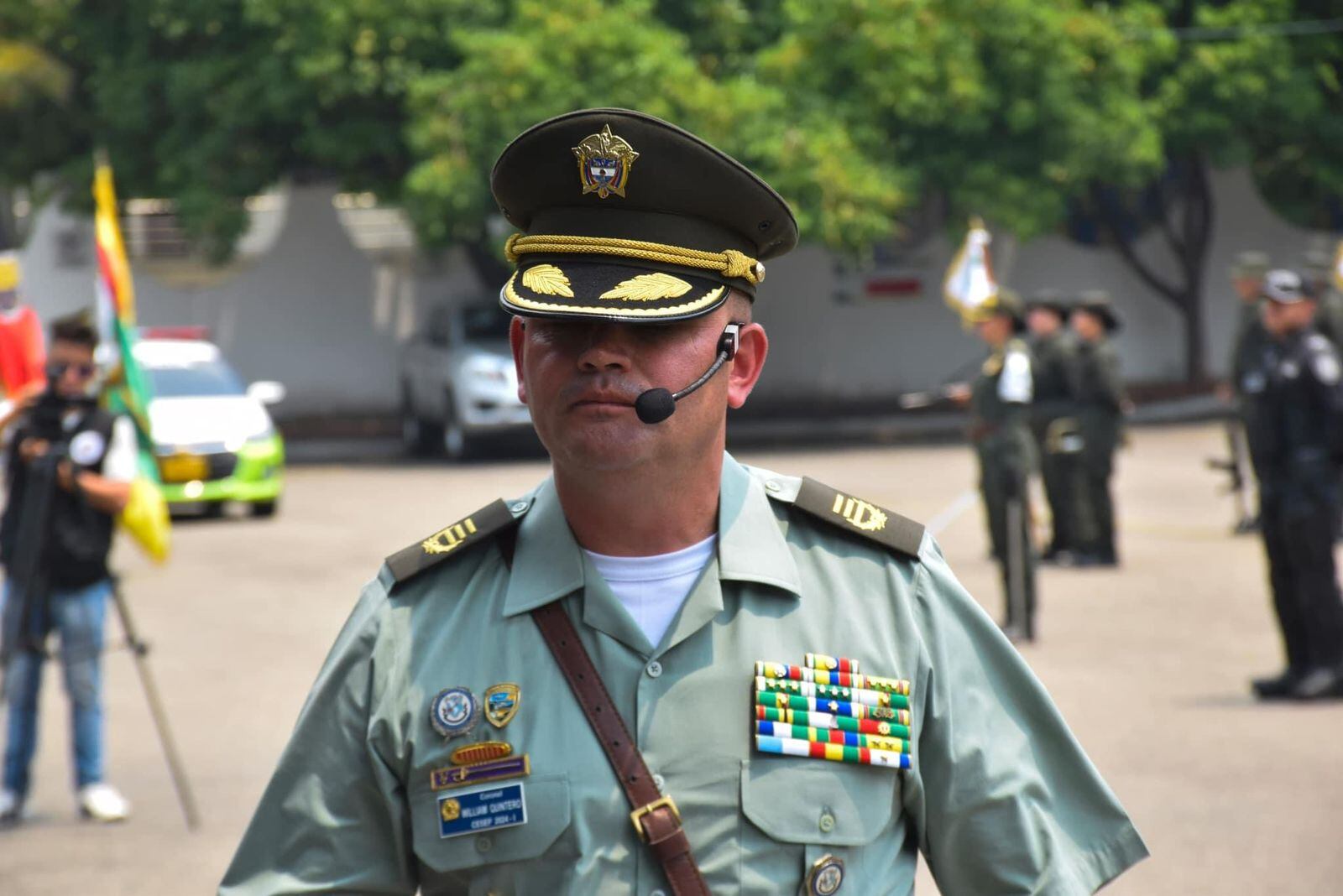 Nuevo comodante de la policía de Cúcuta. El coronel William Quintero.