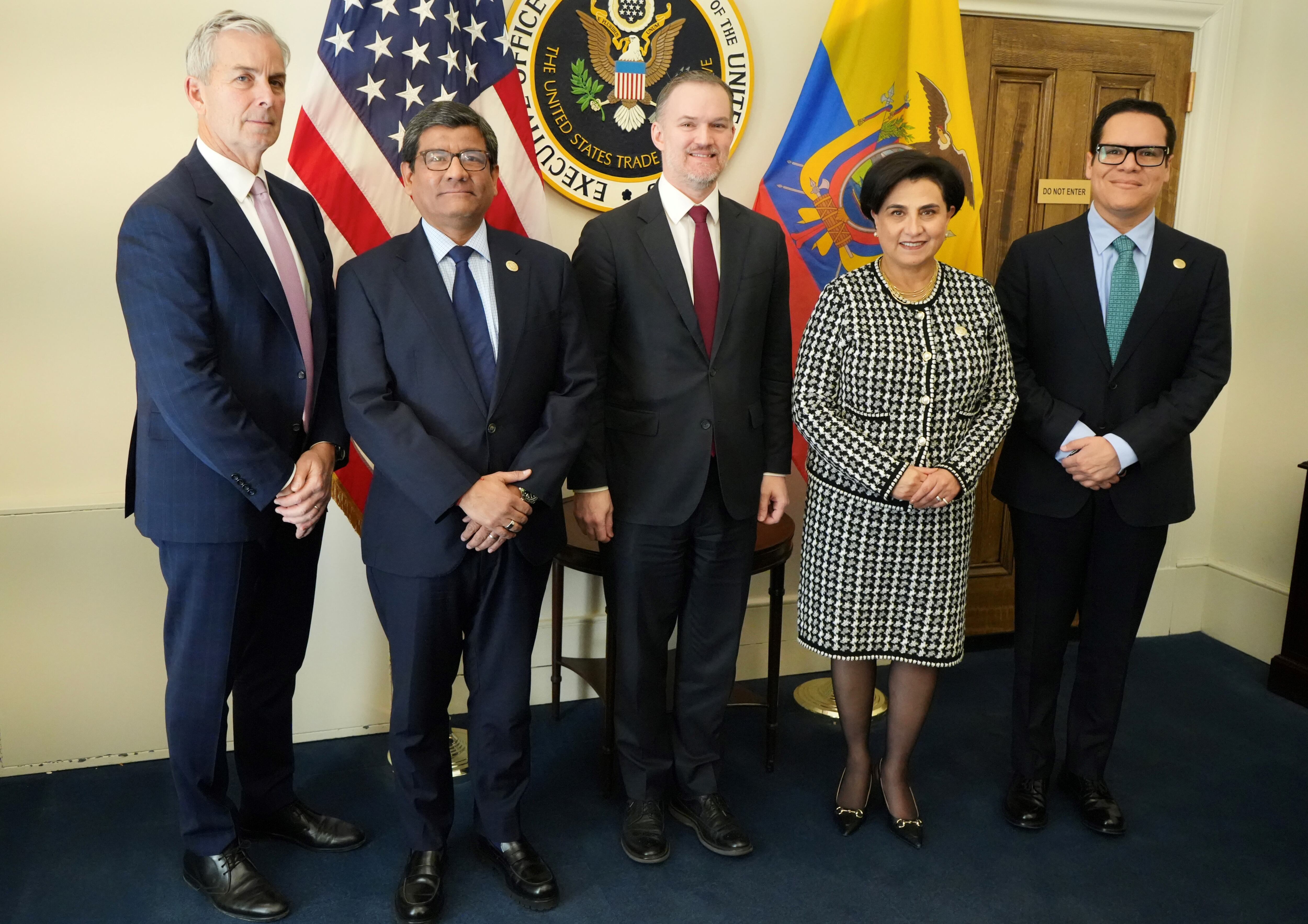 Los funcionarios de ambos gobiernos habían anunciado en noviembre las bases de un acuerdo de libre comercio cuya firma se realizará en las próximas semanas.
(Foto: Cortesía Oficina de Comercio de Estados Unidos )