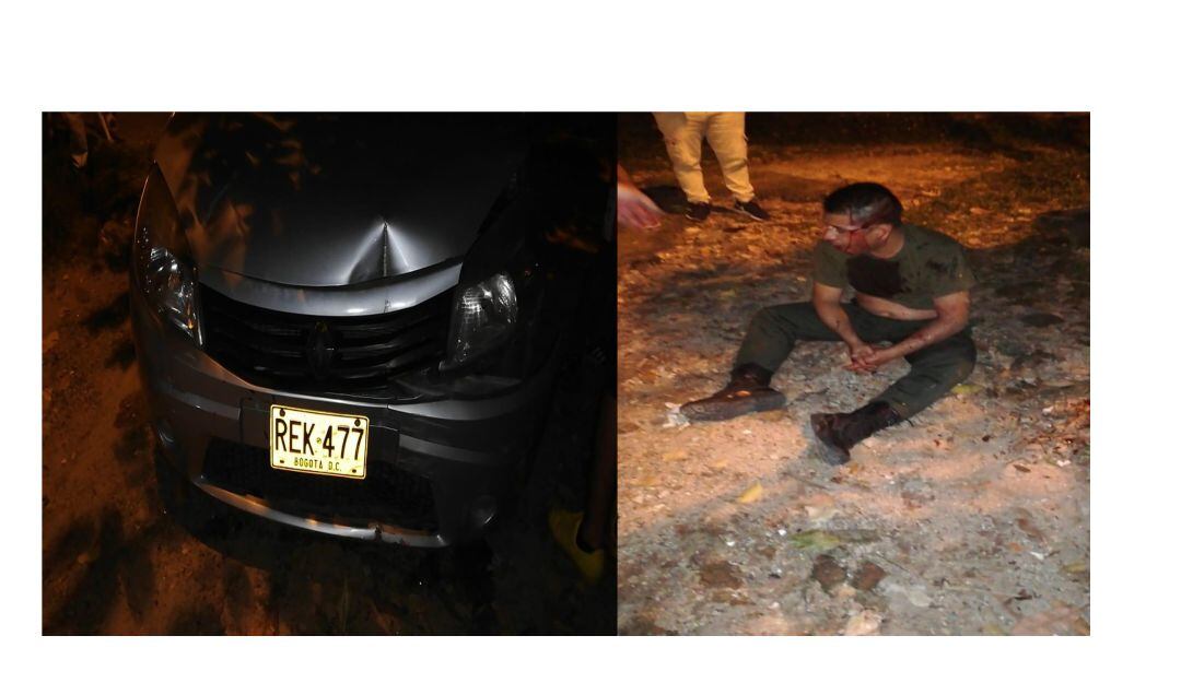 Policía protagonizó accidente en Ibagué