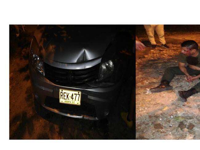 Policía protagonizó accidente en Ibagué