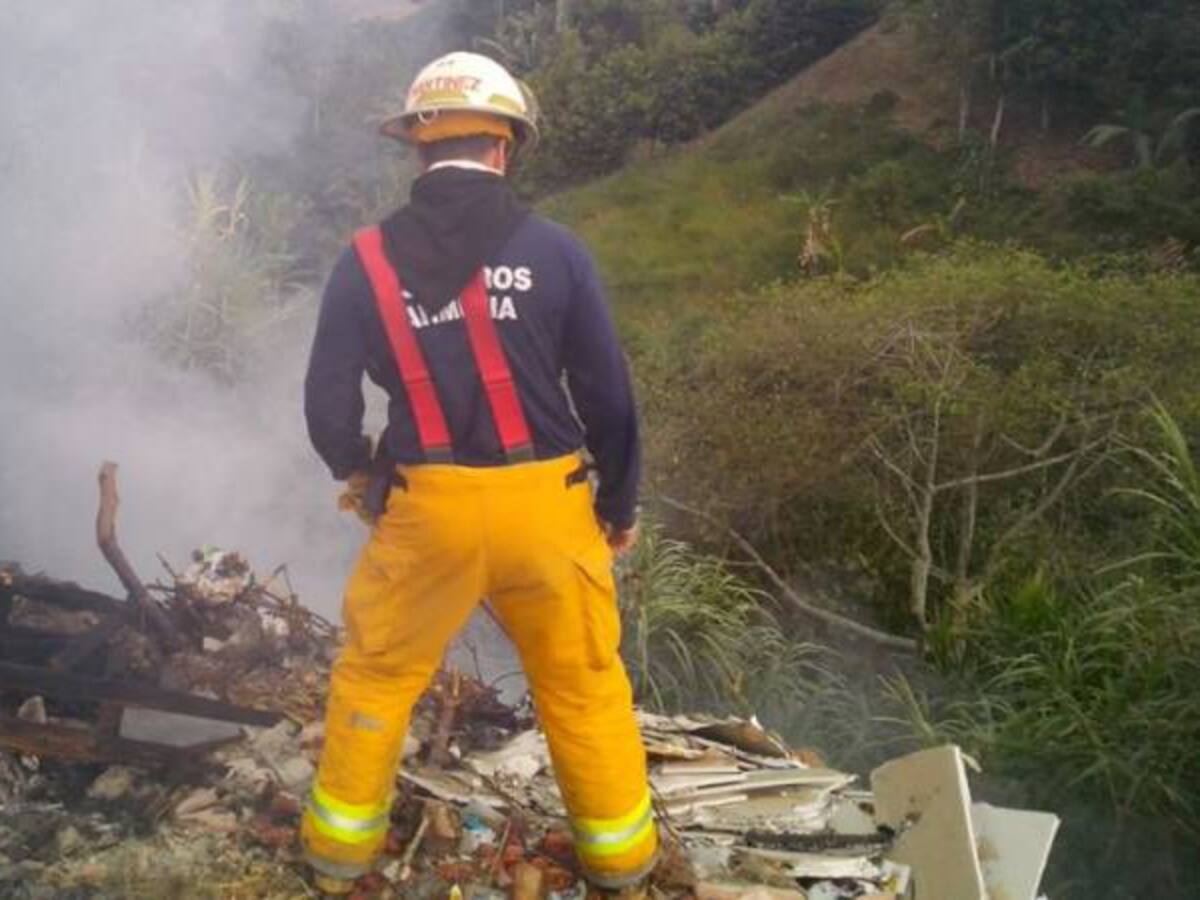Incendio forestal afectó frailejones en páramo de Génova Quindío