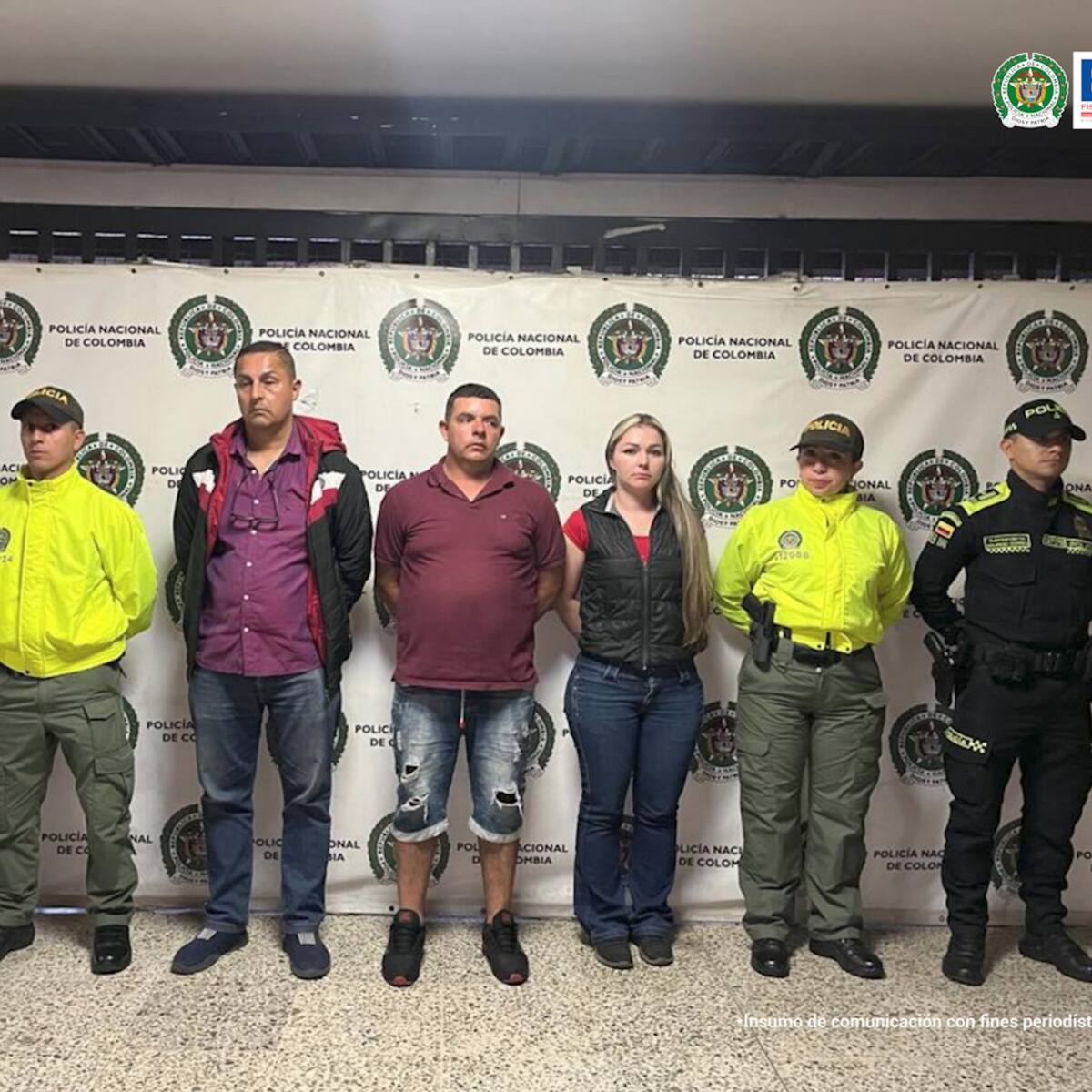 Caen tres integrantes de una red de tráfico de migrantes desde Colombia hacia EE.UU.
