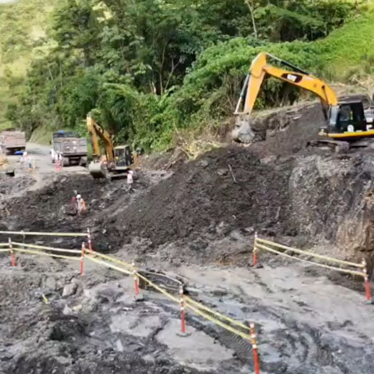 Transversal del Sisga: habilitan paso para vehículos de carga de hasta 30 toneladas
