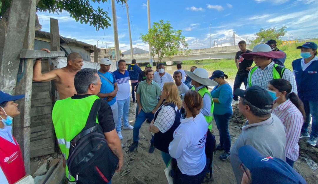Socialización de trabajos en el sector El Milagro del barrio La Chinita