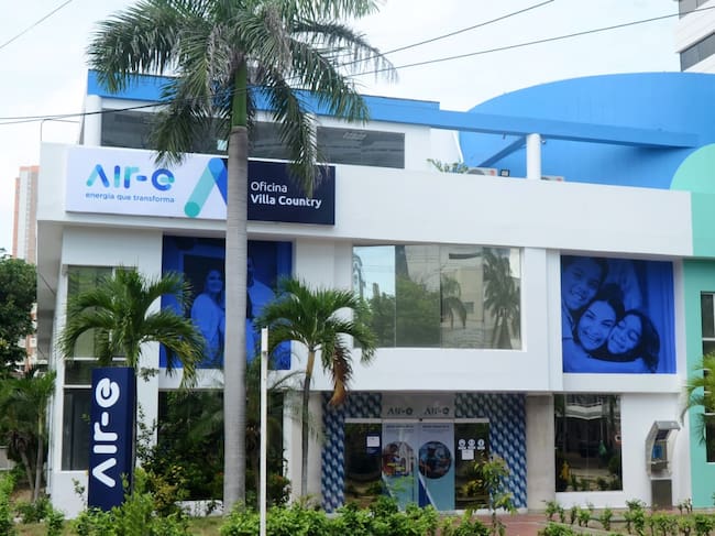 Oficina de la empresa de energía Air-e. Foto: Air-e Intervenida.