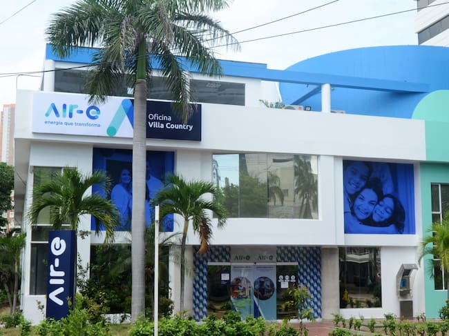 Oficina de la empresa de energía Air-e. Foto: Air-e Intervenida.