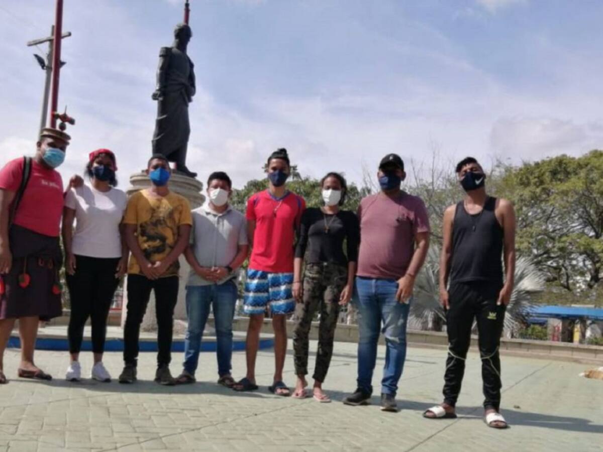 Uno de los jóvenes huelguistas en Riohacha salió de La Guajira por amenazas