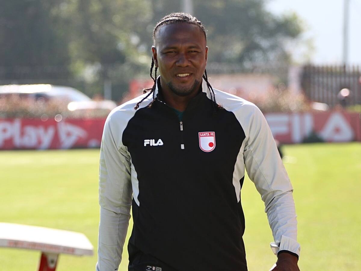 Hugo Rodallega le envió un mensaje a la hinchada de Santa Fe previo al debut por liga