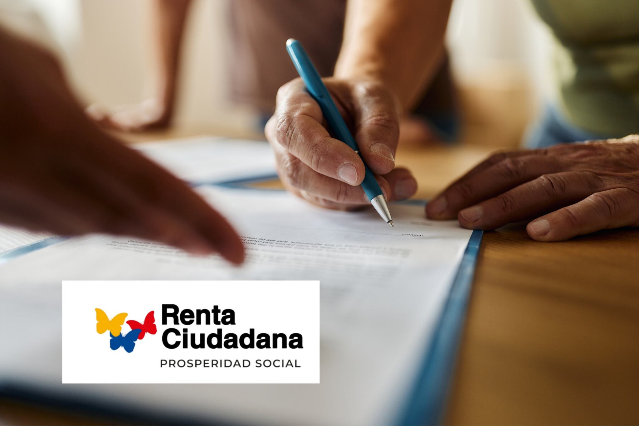 Firma del Acta de compromiso Renta Ciudadana - Getty Images  y Prosperidad Social