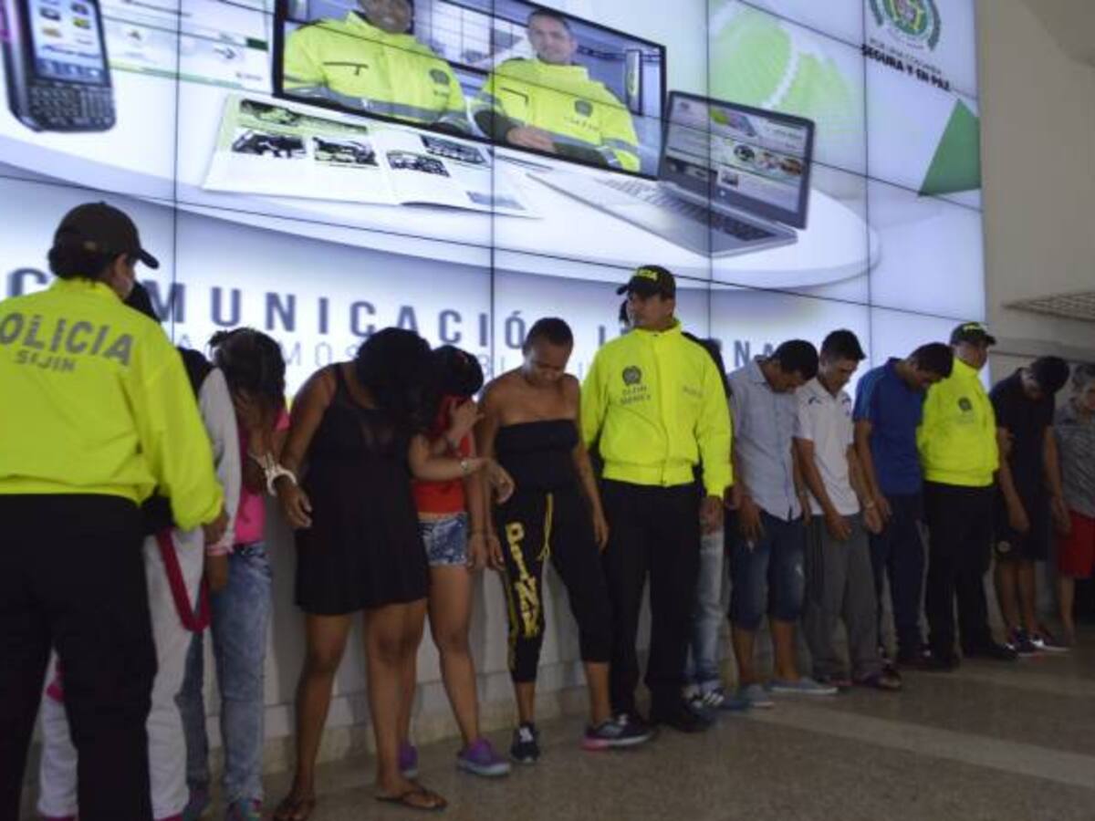 Desmantelan banda dedicada a la venta de estupefacientes en Huila