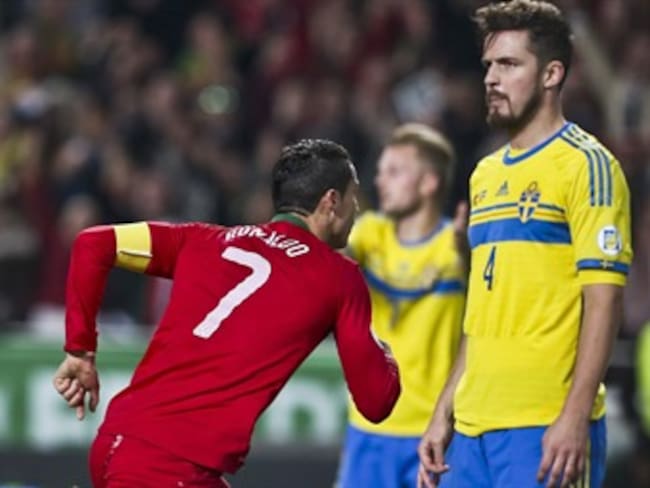 Cristiano Ronaldo le dio el triunfo a Portugal ante Suecia