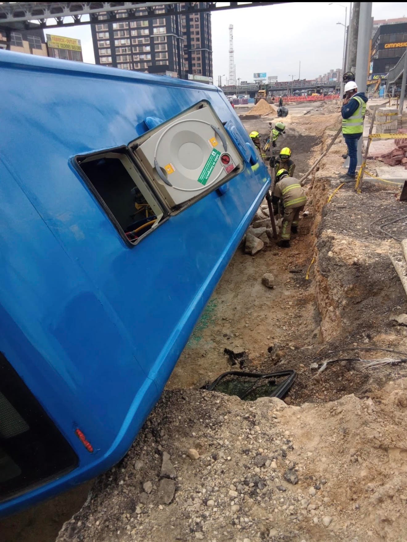 Accidente vial en la carrera 68