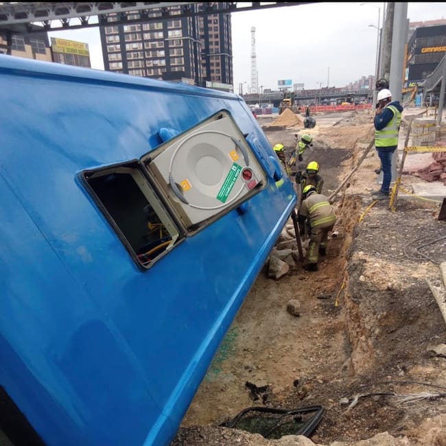 Accidente vial en la carrera 68