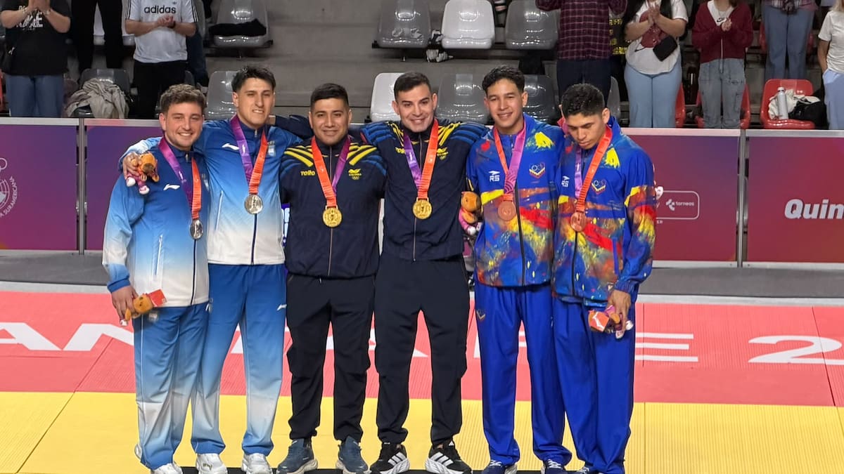 Boyacá celebra la presea de oro alcanzada por los judocas Andrés Restrepo y Edwin Gómez en Argentina