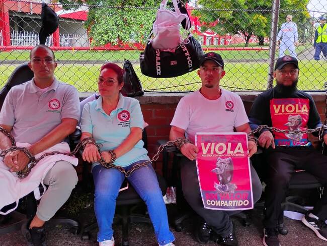 Fotografía suministrada Sinaltrainal Dosquebradas