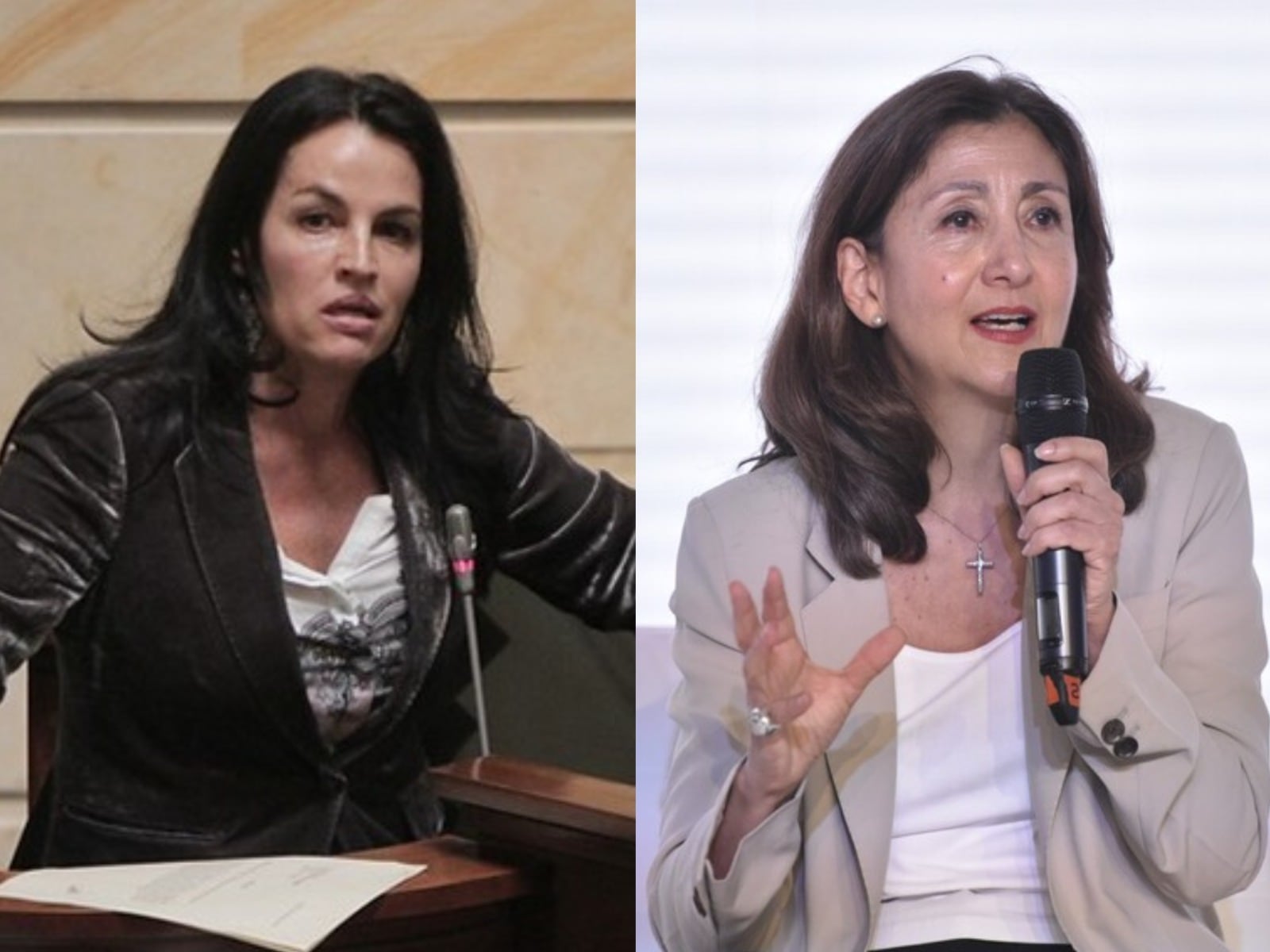 Sofía Gaviria e Ingrid Betancourt