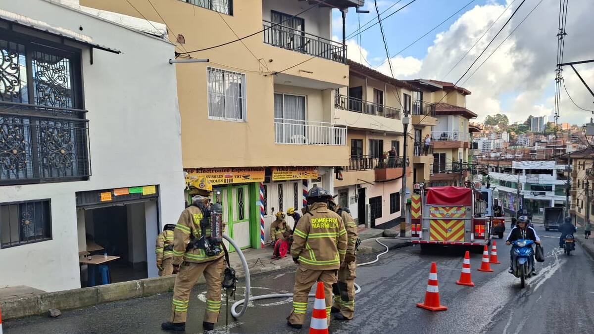 Dos mujeres quedaron con quemaduras de consideración por una acumulación de gas en Marinilla
