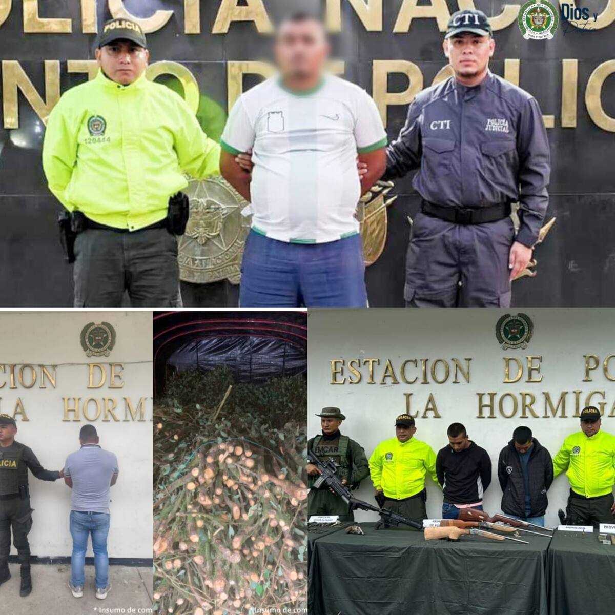 Policía en el Putumayo entregó balance operacional de los 18 días de enero