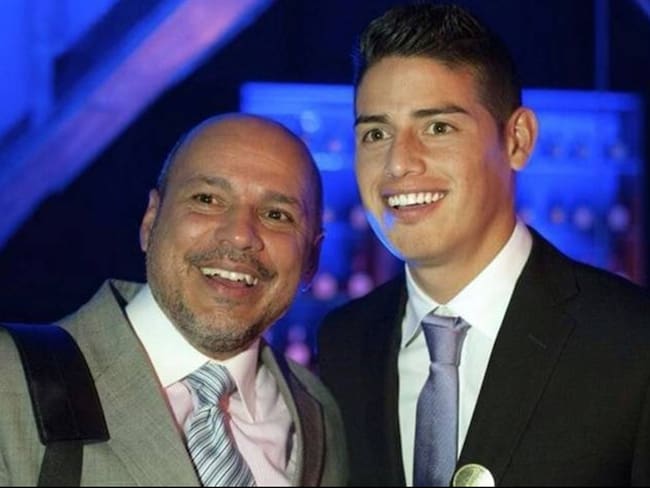 Juan Carlos Restrepo y James Rodríguez