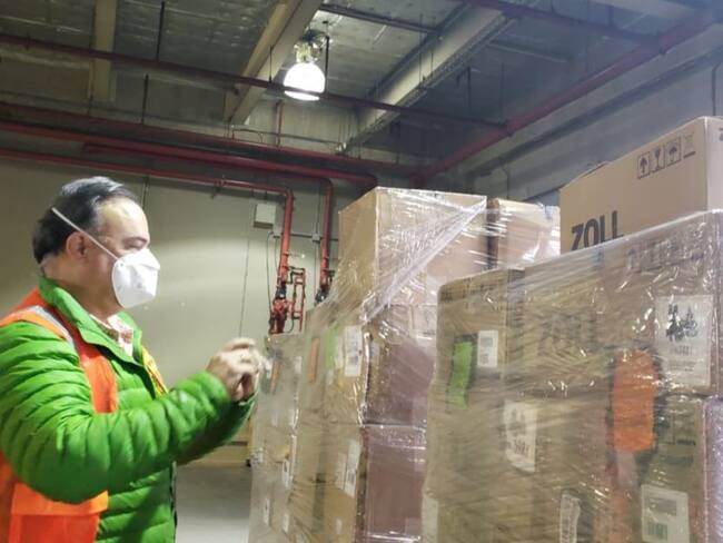 Llegaron al país 50 ventiladores portátiles para pacientes Covid