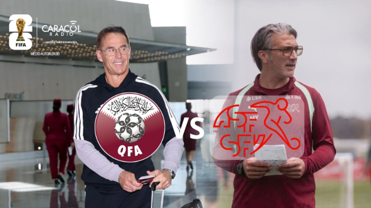 Qatar vs Suiza: Prográmese con el último partido de la fecha 1 del grupo B de la Copa del Mundo 2026
