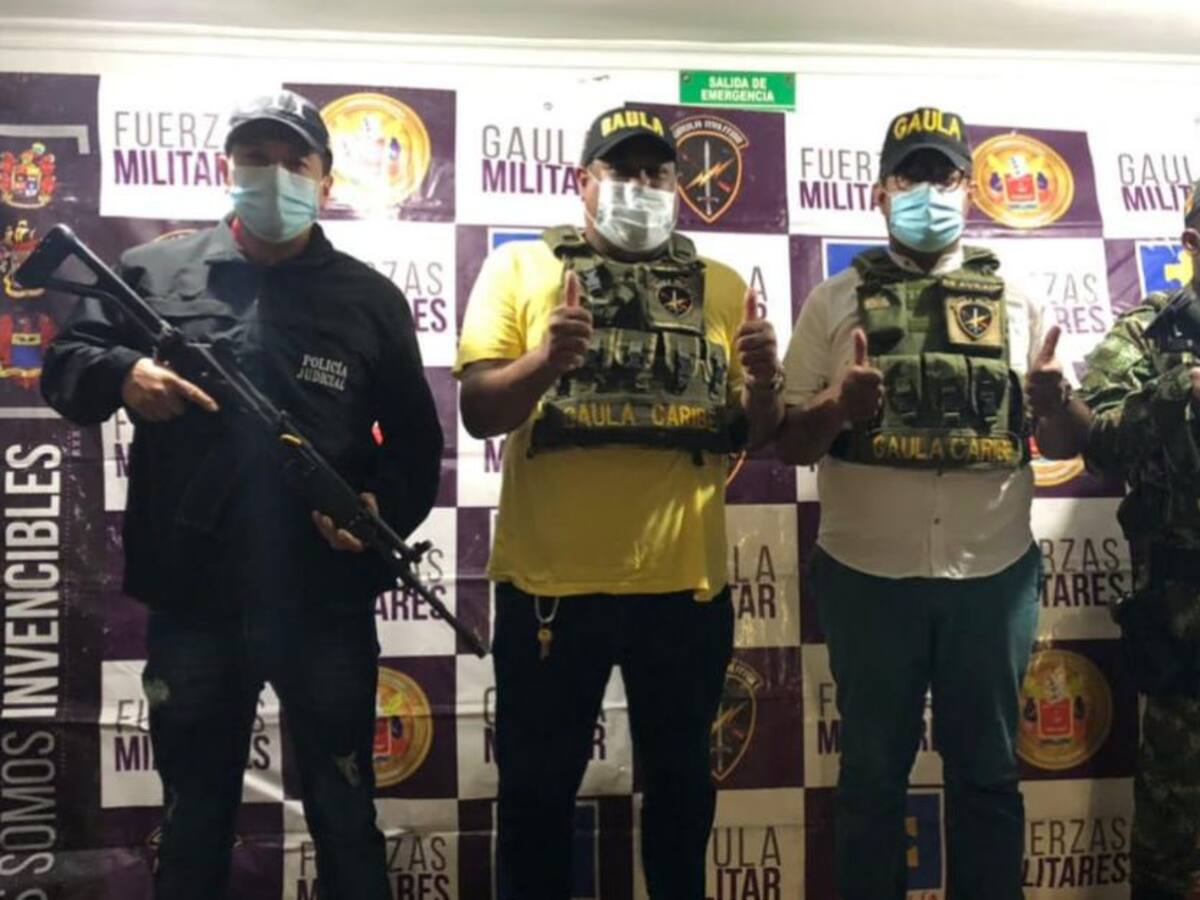 Rescatan a dos secuestrados por la banda de Los Costeños en Barranquilla