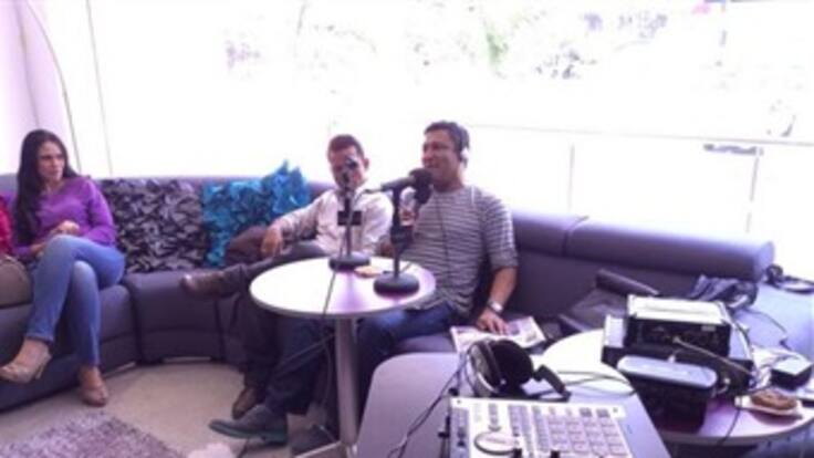 Frank está desde Barranquilla abriendole la puerta al carnaval