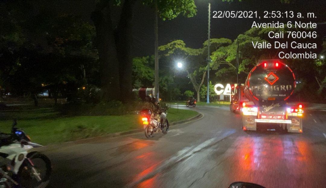 Vías habilitadas en medio del Paro Nacional en Colombia