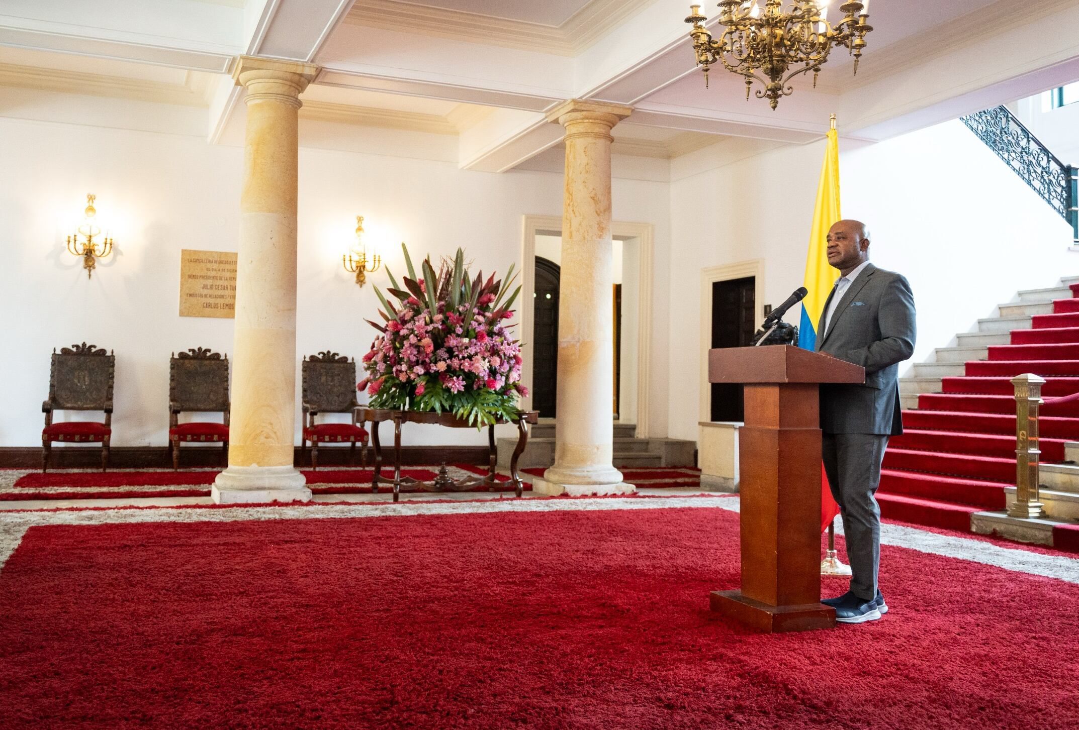 El canciller Luis Gilberto Murillo.  Foto: Cancillería De Colombia
