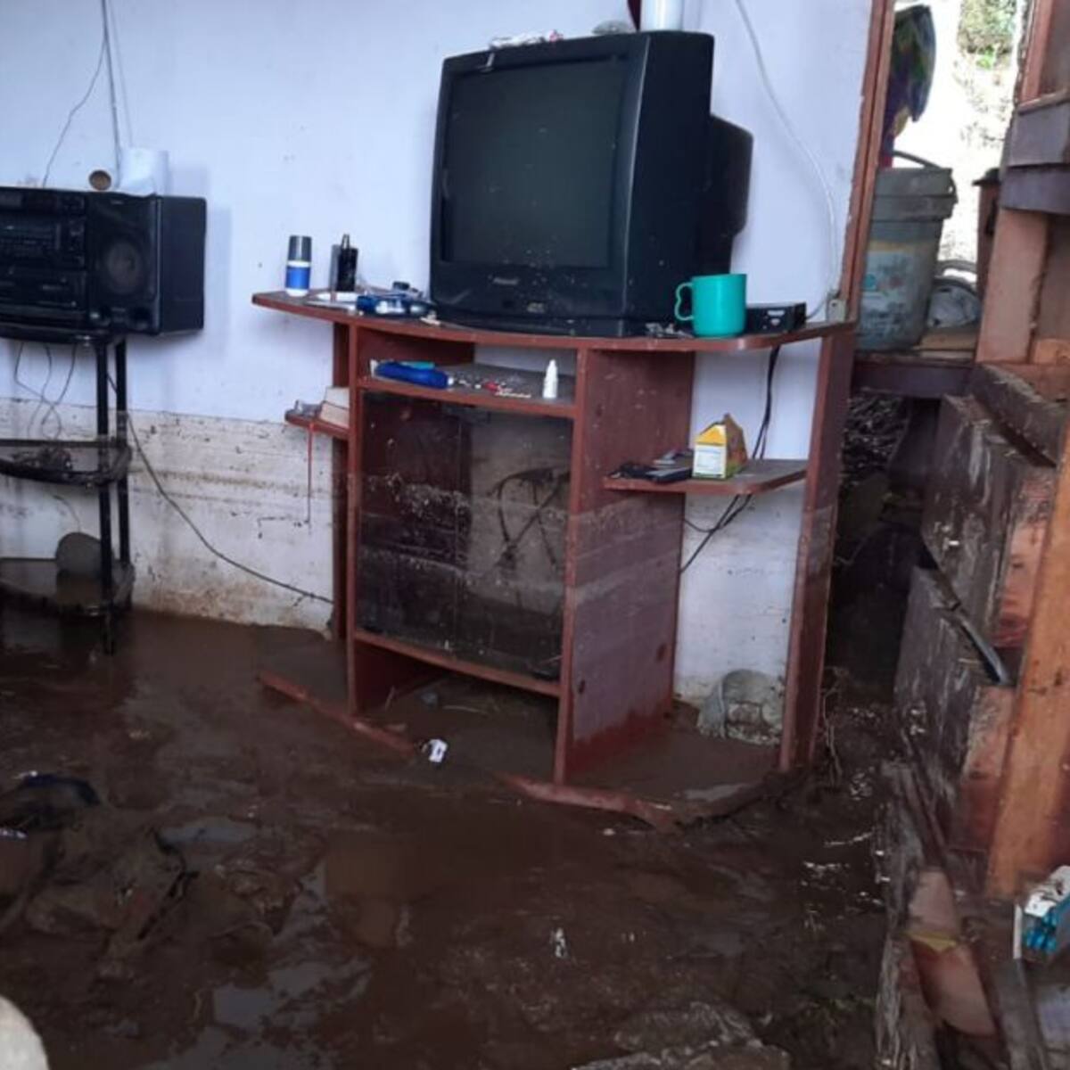 Cerca de 90 familias damnificadas por fuertes lluvias en Quípama, Boyacá
