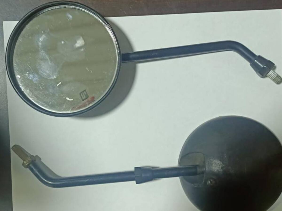 Mientras robaba espejos en barrios de Manizales, fue capturado por las autoridades