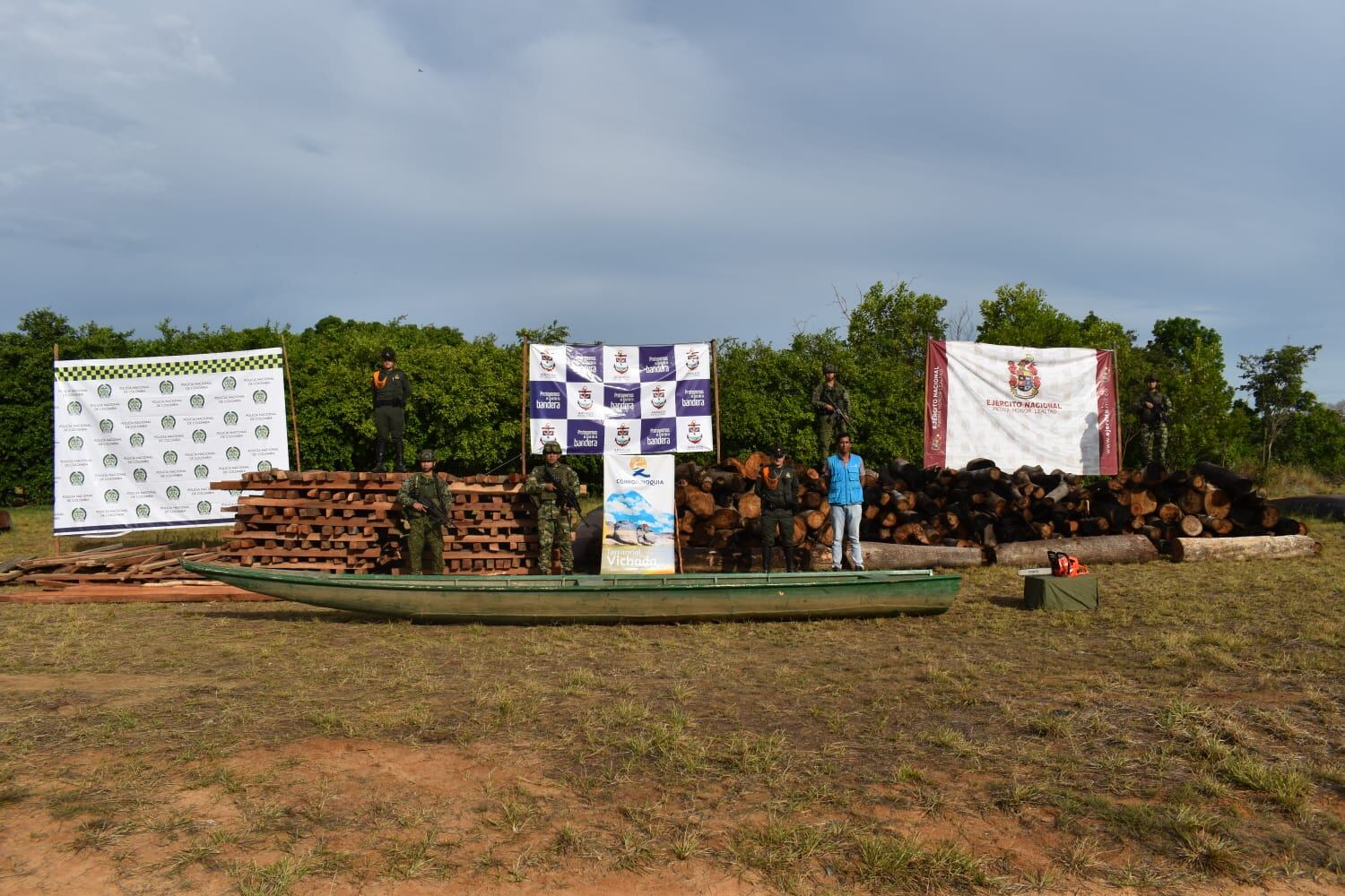 Imágenes del operativo// Foto: Armada Nacional