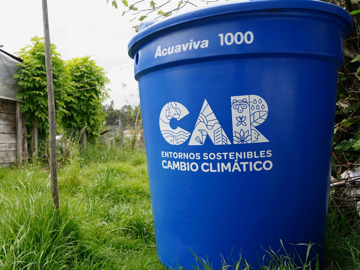 CAR abre convocatoria de kits de recolección de agua lluvia. Pueden aplicar municipios boyacenses