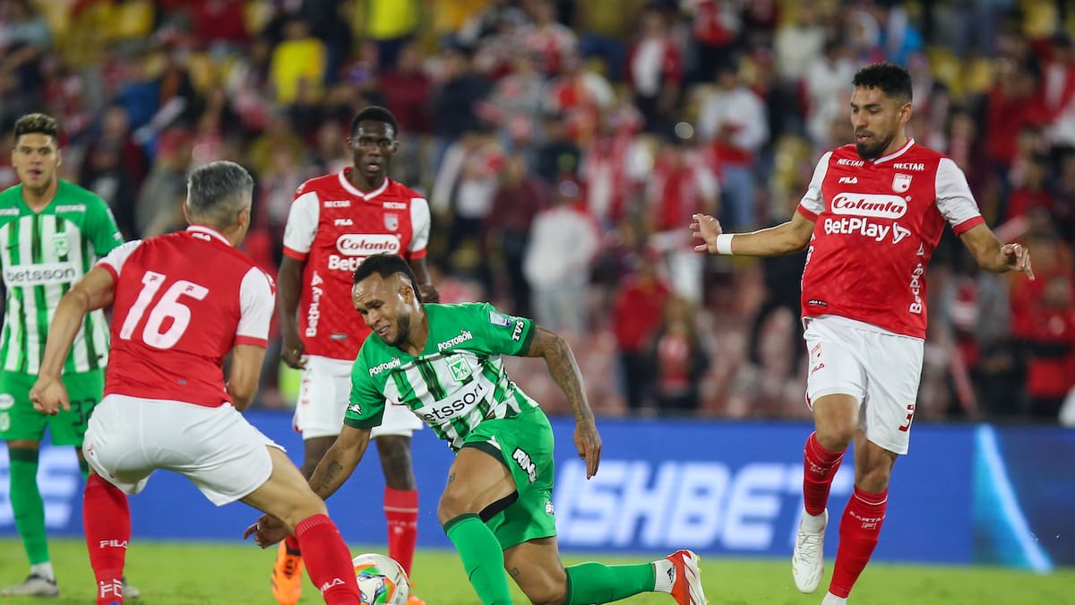 🔴Santa Fe vs Nacional EN VIVO siga la transmisión y el minuto a minuto del partidazo de Liga