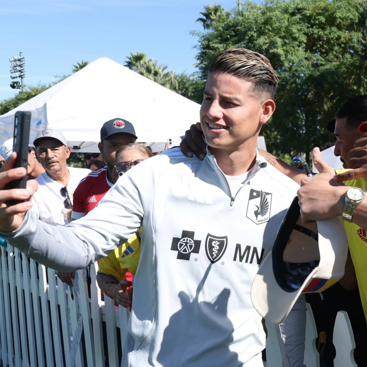 James Rodríguez no ha podido entrenarse a la par de sus compañeros en Minnesota: Esta es la razón