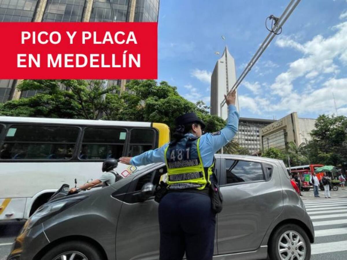 Vuelve el Pico y Placa en Medellín: así funcionará la restricción entre el 19 y el 25 de enero