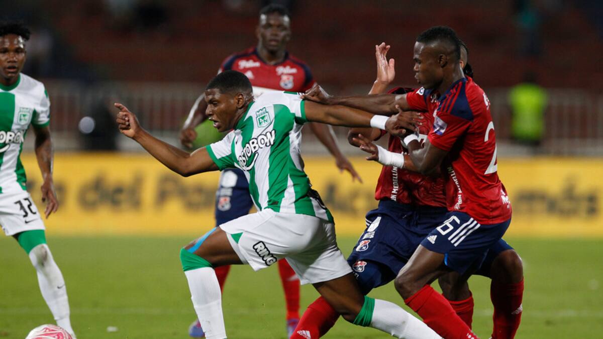 Medellín vs Nacional EN VIVO: Siga aquí el minuto a minuto del partido por la Liga