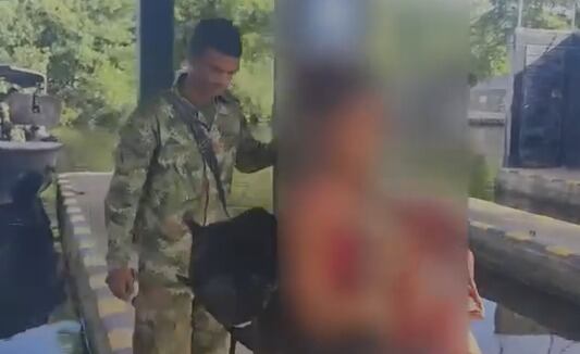 Menor rescatada en Chocó.