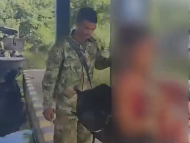 Menor rescatada en Chocó.