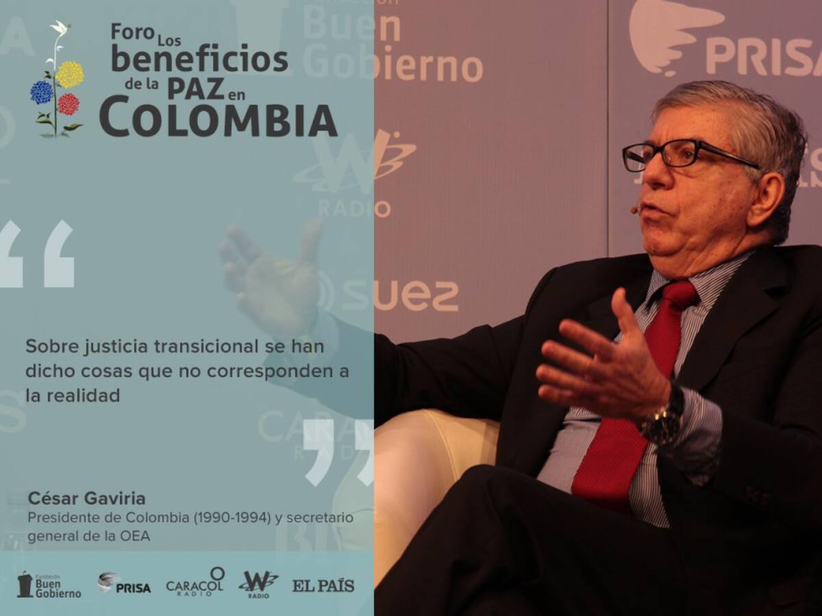 El foro que PRISA y la Fundación Buen Gobierno organizan este miércoles en Bogotá bajo el nombre de Los beneficios de la paz en Colombia.