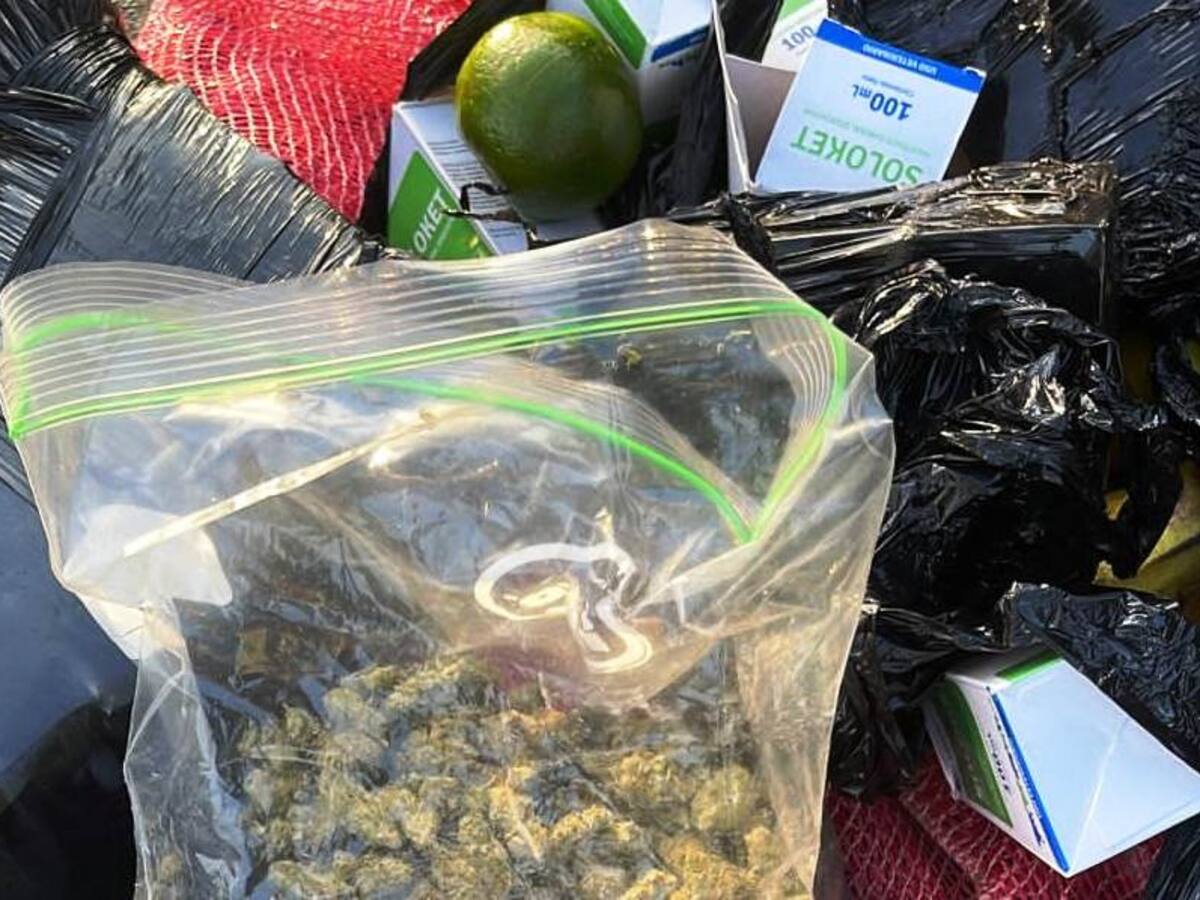 Con ‘Narconaranja’ capturan a un sujeto que transportaba marihuana en vías de Bolívar