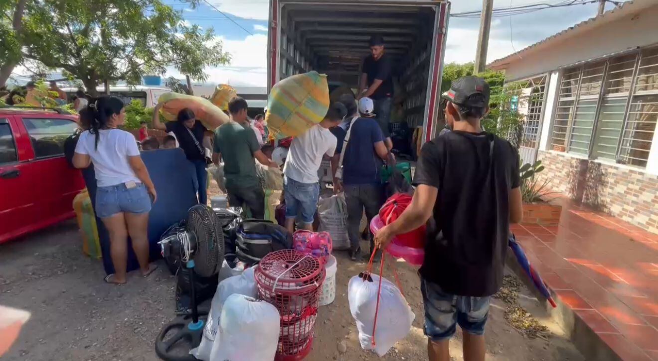 Desplazados del Catatumbo serán reubicados en Tolima. Foto: Alcaldía de Cúcuta