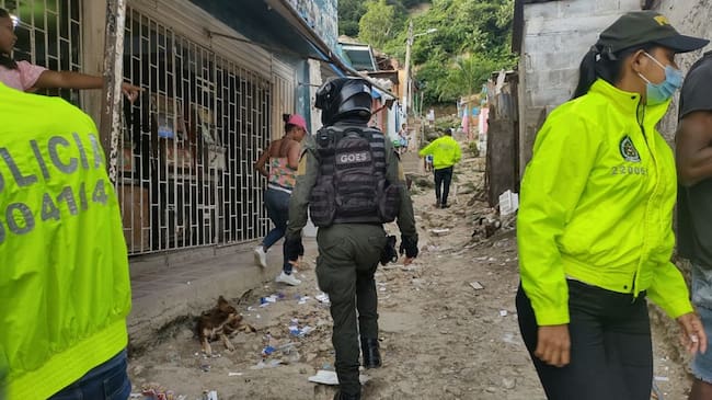 La institución policial capturó a 25 presuntos delincuentes e incautó 1.600 dosis de droga