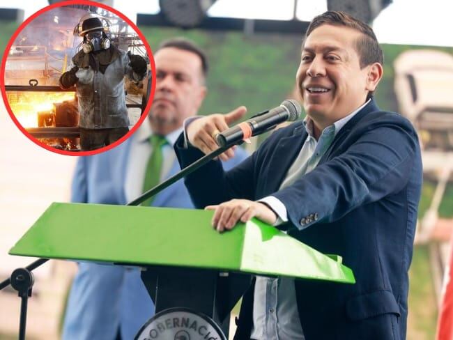 El gobernador de Boyacá Carlos Andrés Amaya se ofreció como mediador en el conflicto laboral de Acerías Paz del Río.