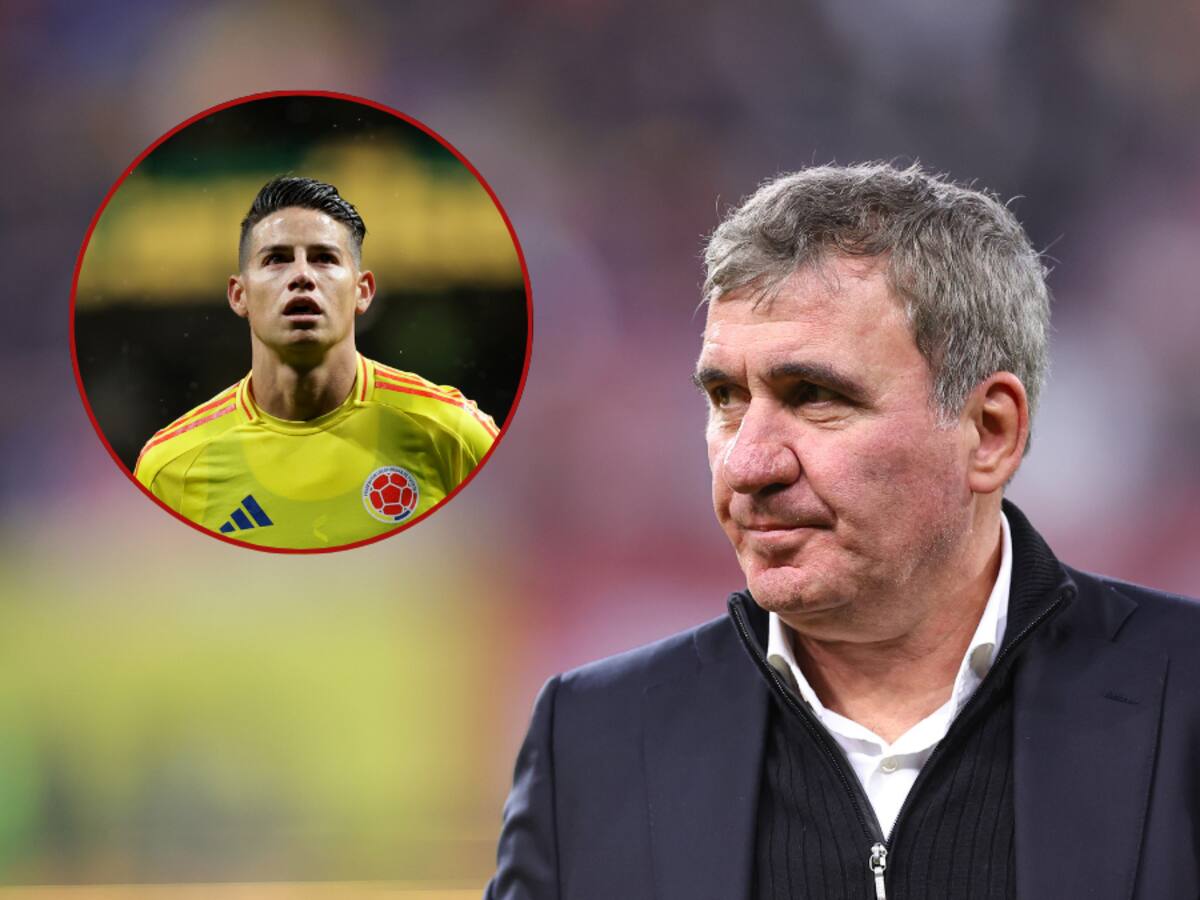 Hagi habló sobre James: Pudo hacer más en su carrera, pero Colombia debe estar orgullosa