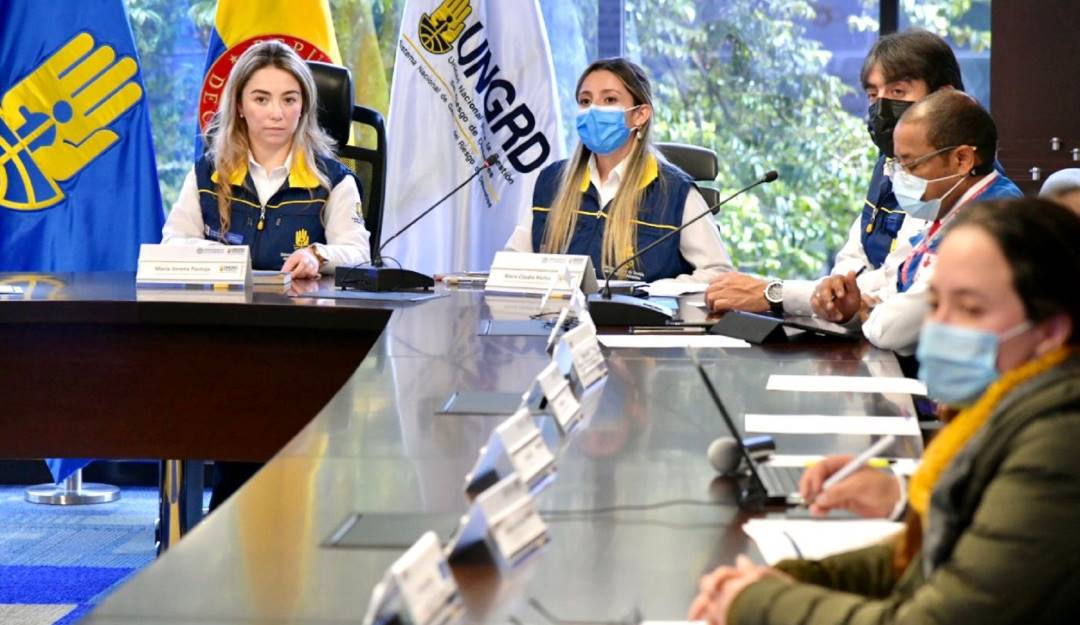 Continúan las lluvias en Colombia. Foto: Cortesía UNGRD. 